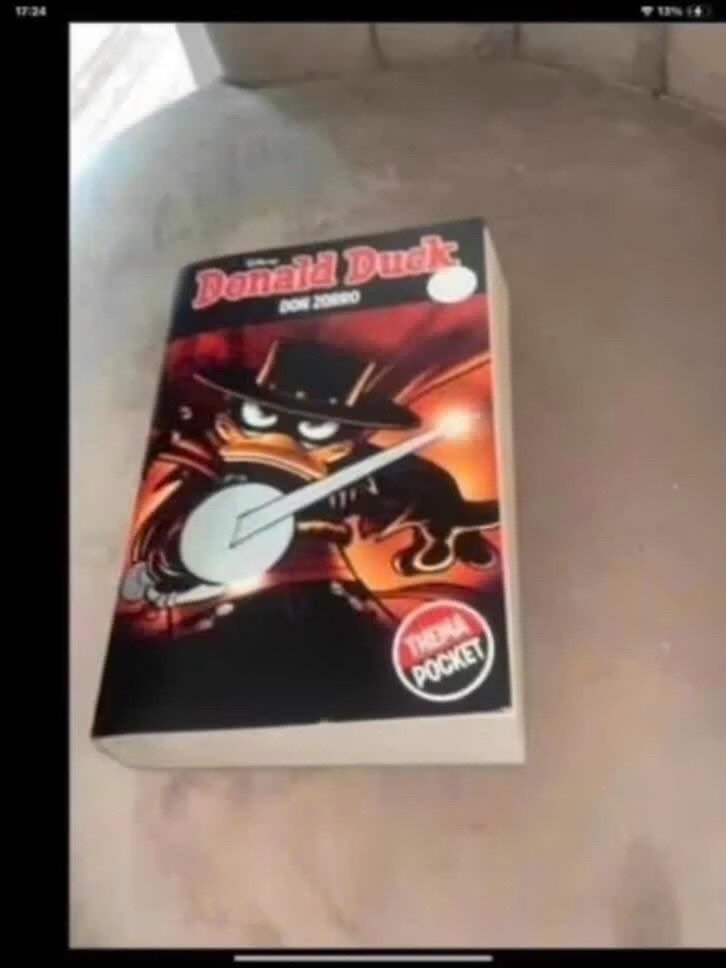 Donald Duck - Don Zorro stripboek, Ophalen of Verzenden, Zo goed als nieuw, Walt Disney, Eén stripboek