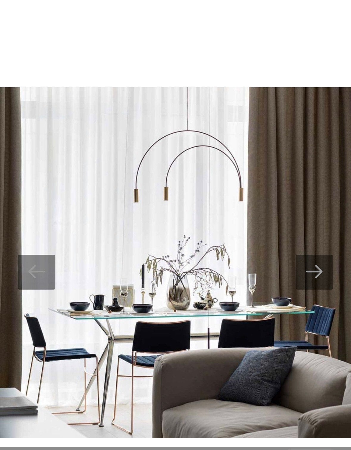 Hanglamp design, Ophalen, Nieuw, Metaal, Overige fittingen