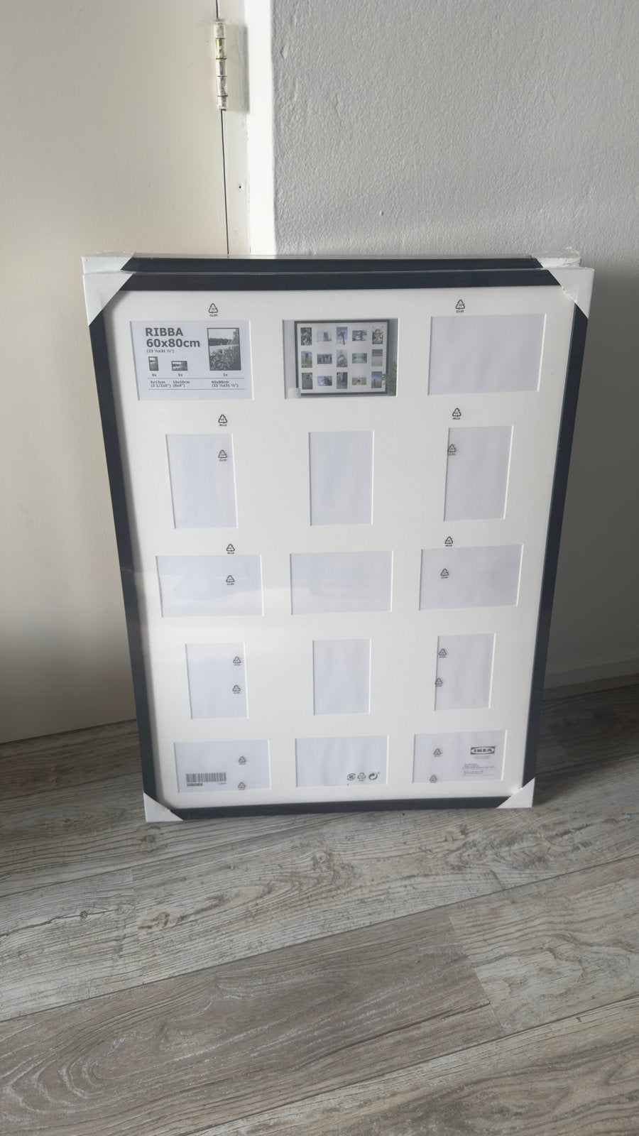IKEA RIBBA Collagelijst 60x80cm 2 Stuks, Huis en Inrichting, Woonaccessoires | Lijsten, Ophalen, Nieuw, Collagelijst, Met glas