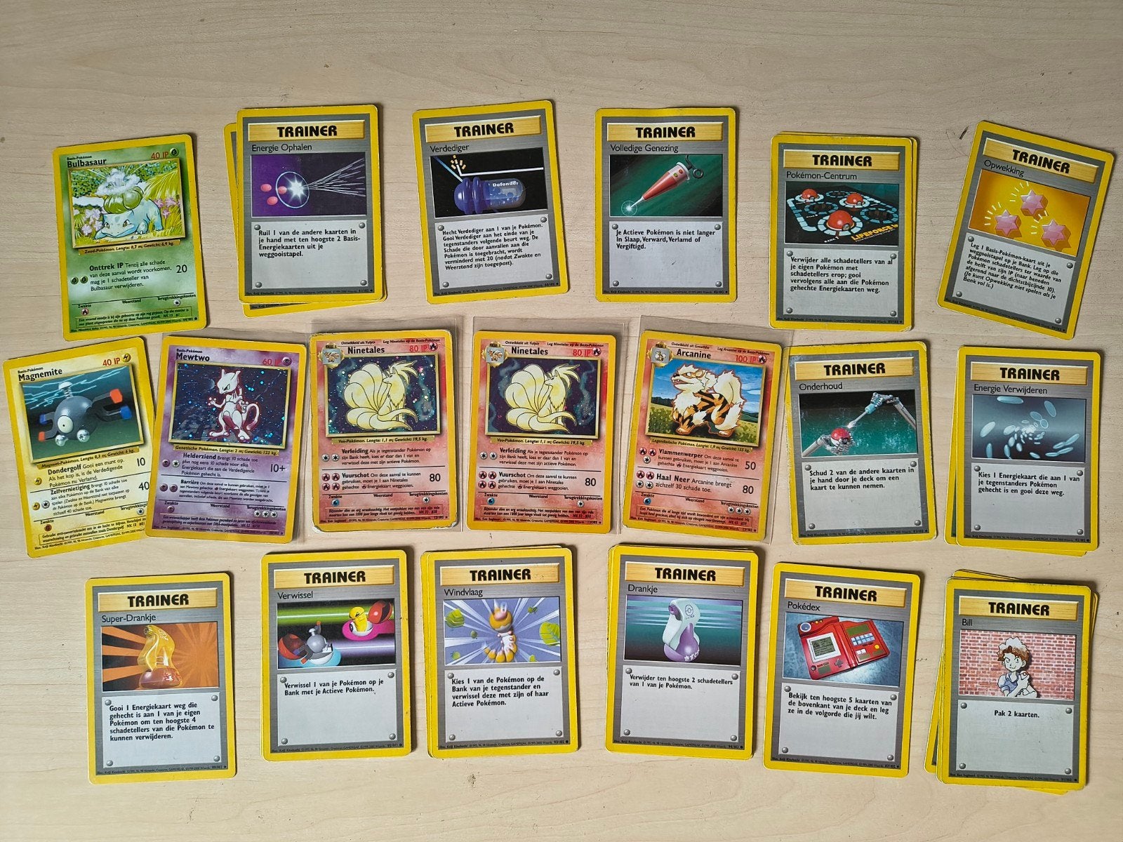 Nederlandse Pokémon Base Set Kaarten, Hobby en Vrije tijd, Verzamelkaartspellen | Pokémon, Ophalen of Verzenden, Gebruikt, Meerdere kaarten