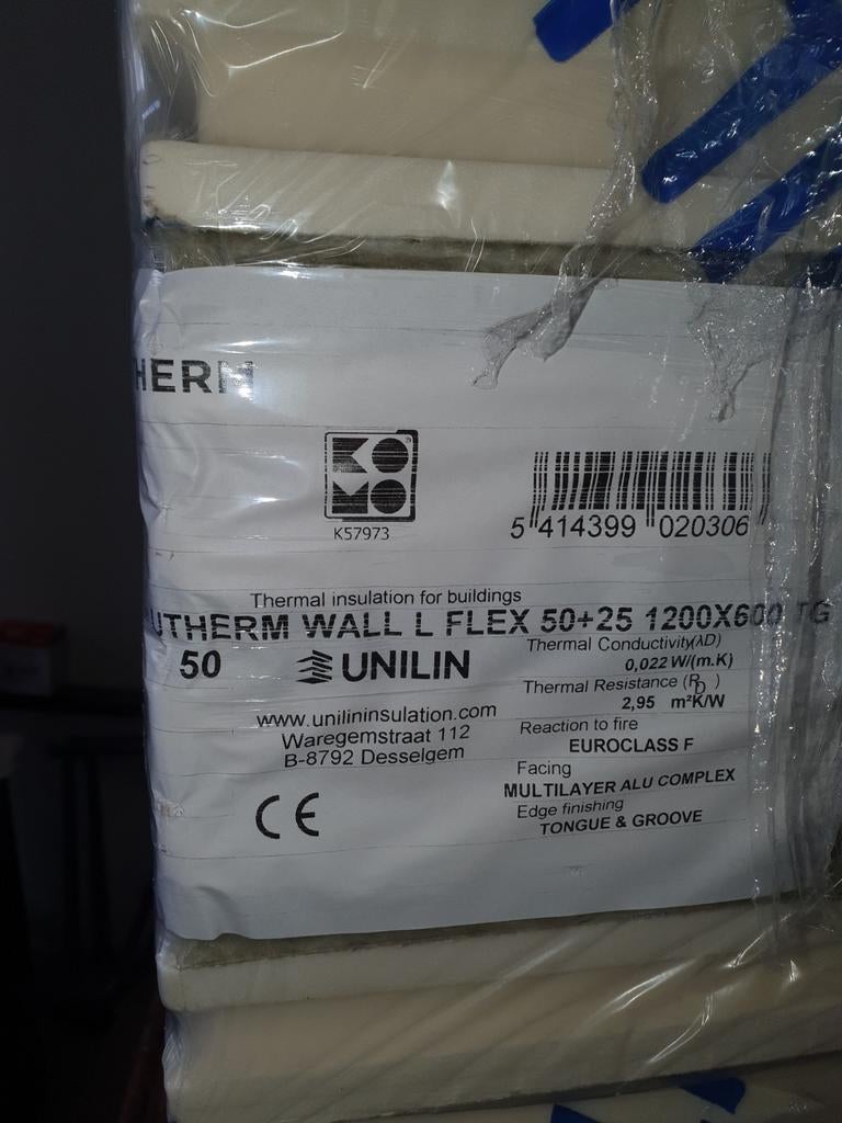 spouwisolatie, Doe-het-zelf en Verbouw, Isolatie en Afdichting, Ophalen, Overige materialen, 4 tot 8 cm, Nieuw