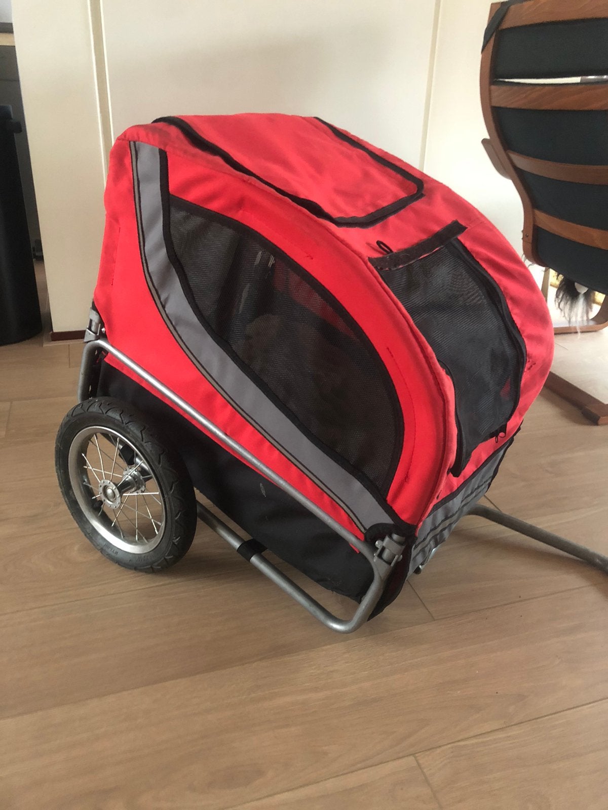 Fietskar voor hond, Fietsen en Brommers, Fietsaccessoires | Aanhangers en Karren, Ophalen, Gebruikt, Hondenkar, Minder dan 20 kg