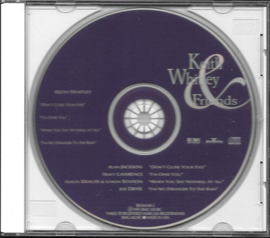 SALE--CD KEITH WHITLEY-Keith Whitley & Friends >NIEUW, Verzenden, Nieuw in verpakking