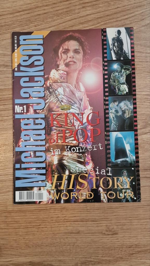 Michael Jackson King of Pop in Konzert Special History, Boeken, Ophalen of Verzenden