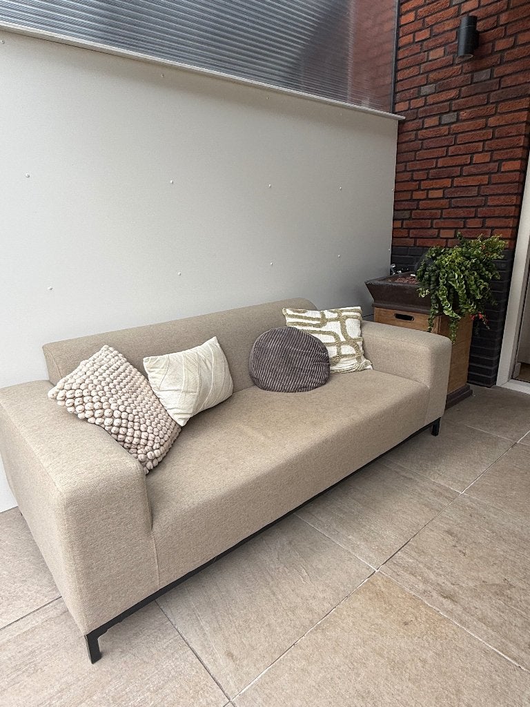 Stoffen Tuinbankje 185cm x 85cm, Ophalen, Gebruikt, Textileen