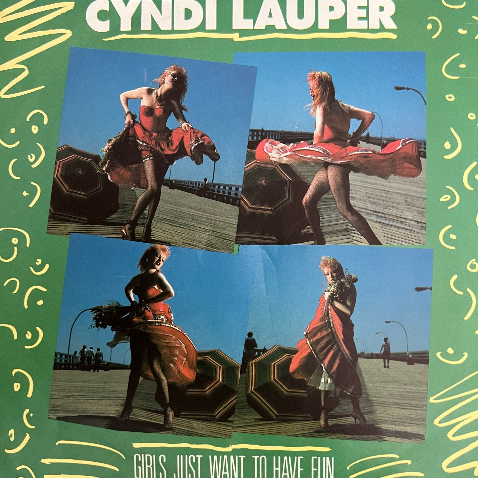 Cyndi Lauper - Girls Just Want to Have Fun (Single), Ophalen of Verzenden, Gebruikt, Pop