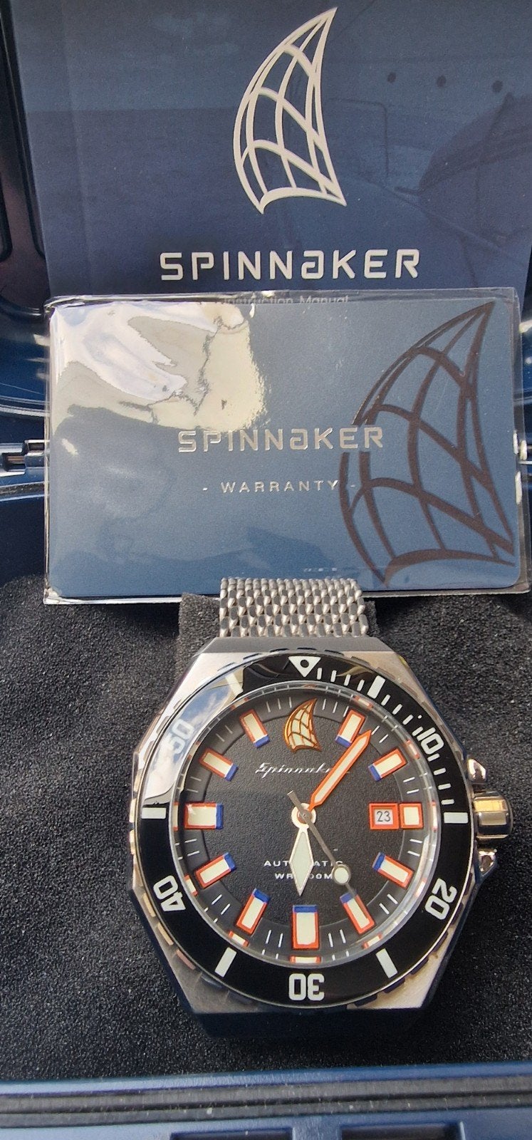 Prachtig Spinaker automatic  horloge in nieuw staat, Ophalen of Verzenden, Nieuw