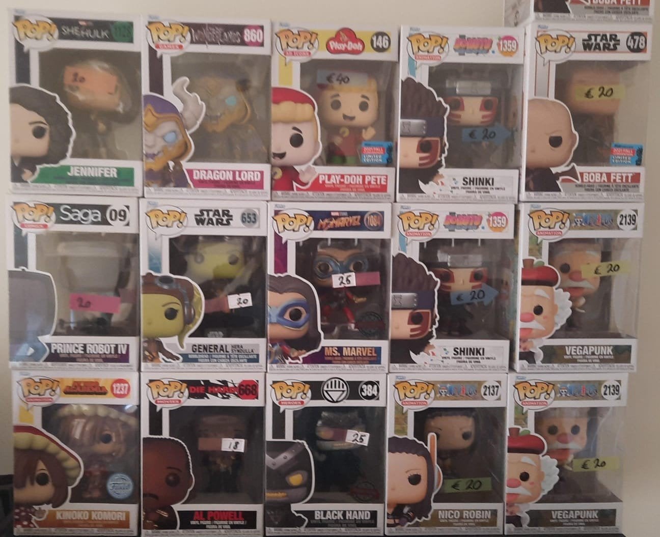 Grote POP! collectie - Diverse Funko Pop! figuren, Funko LLC, Ophalen of Verzenden, Zo goed als nieuw, 2802 Wetmore Ave, Everett, WA 98201, USA