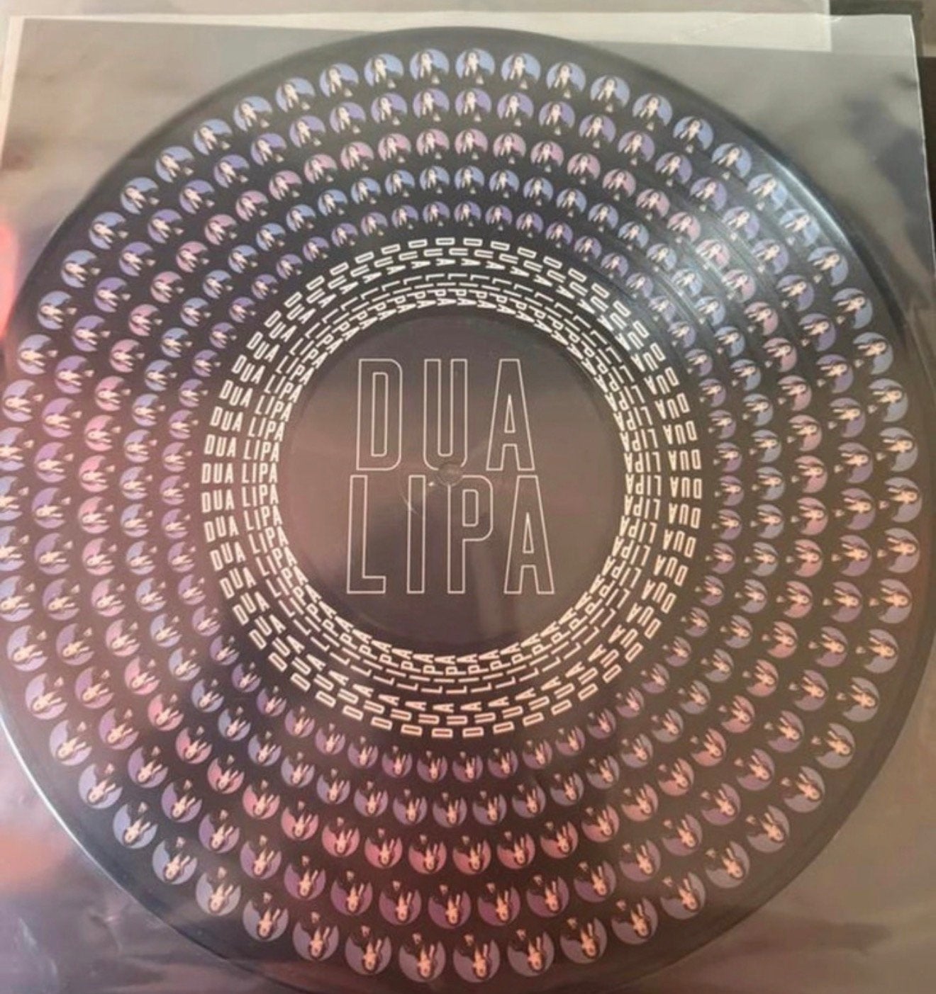 Dua Lipa zoetrope vinyl/lp, Cd's en Dvd's, Ophalen, Zo goed als nieuw, 12 inch