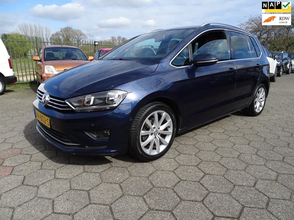 Volkswagen Golf Sportsvan 1.2 TSI Business Edition AUTOMAAT/, Gebruikt, Euro 6, 4 cilinders, Blauw