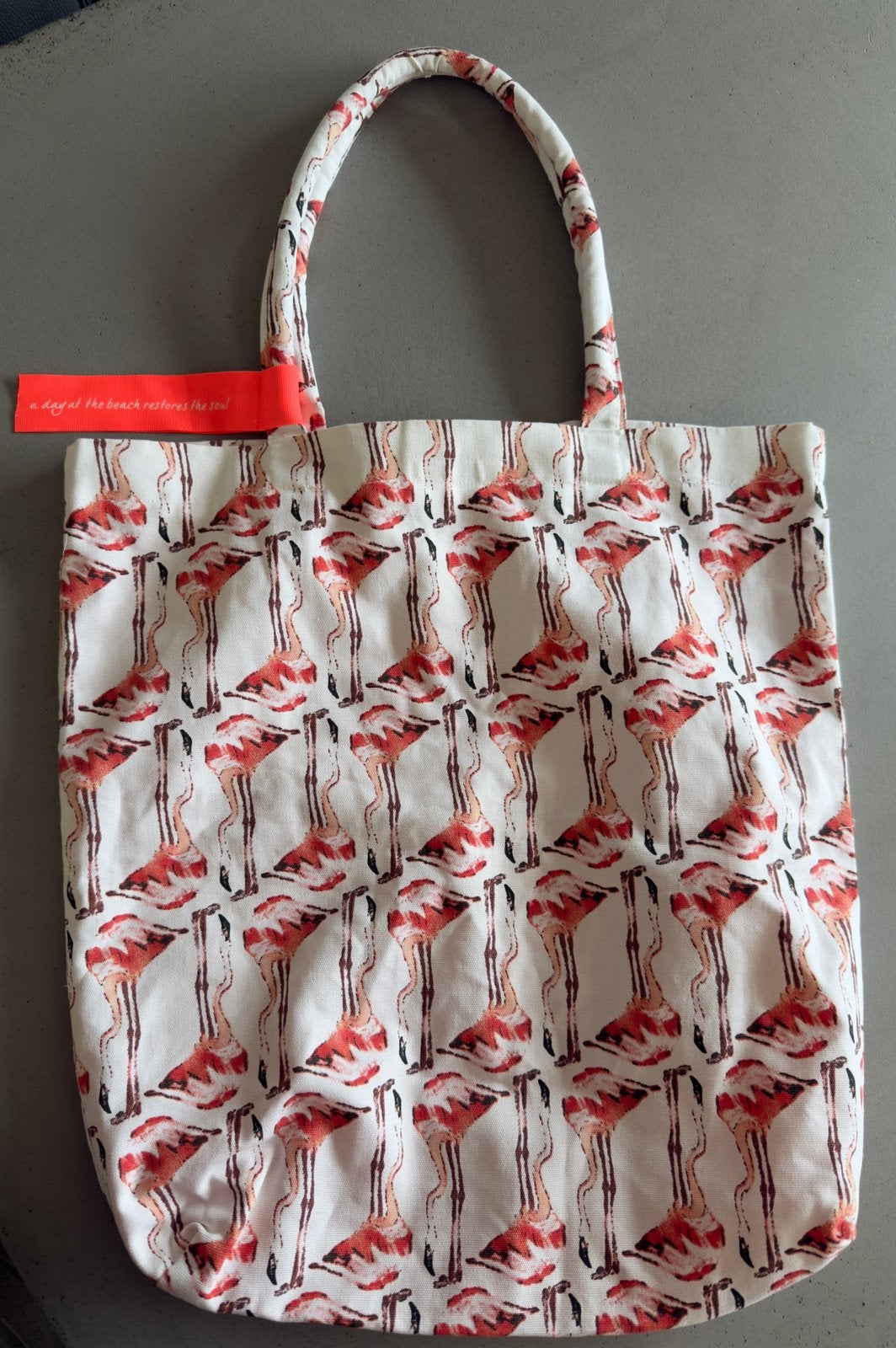 Mooie nieuwe Rituals strandtas met Flamingo print !, Sieraden, Tassen en Uiterlijk, Tassen | Damestassen, Ophalen of Verzenden
