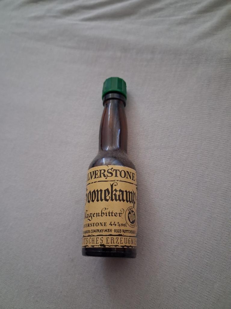 Vintage Schoonkamp Magenbitter miniatuurflesje, Antiek en Kunst, Ophalen of Verzenden