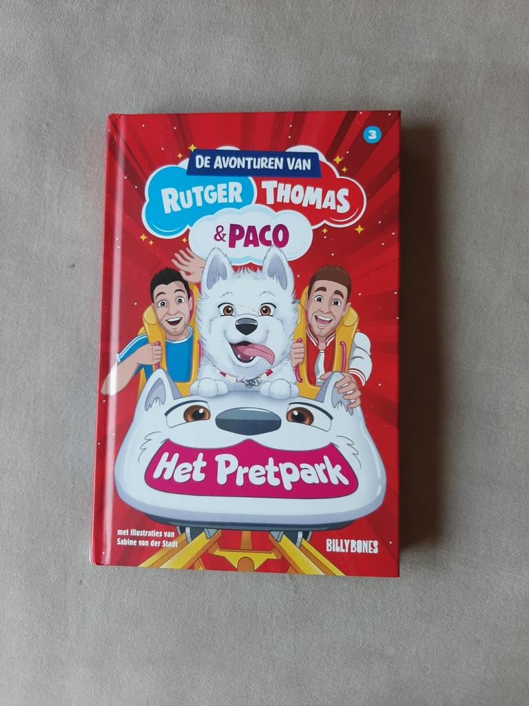 Rutger, Thomas & Paco - Het Pretpark (De Avonturen van), Ophalen of Verzenden, Zo goed als nieuw, Rutger Vink, Thomas van Grinsven