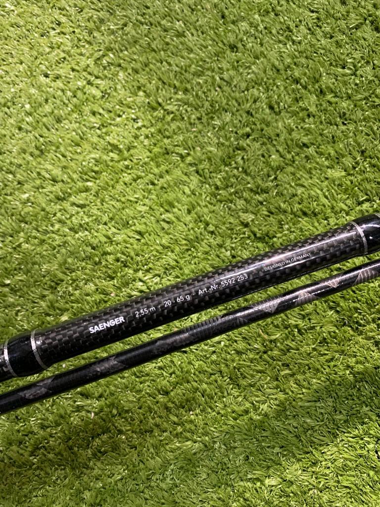 Nieuwe Saenger Specialist snoekbaarshengel, 2.55m & 20-65 gr, Watersport en Boten, Ophalen of Verzenden, Nieuw, Werphengel