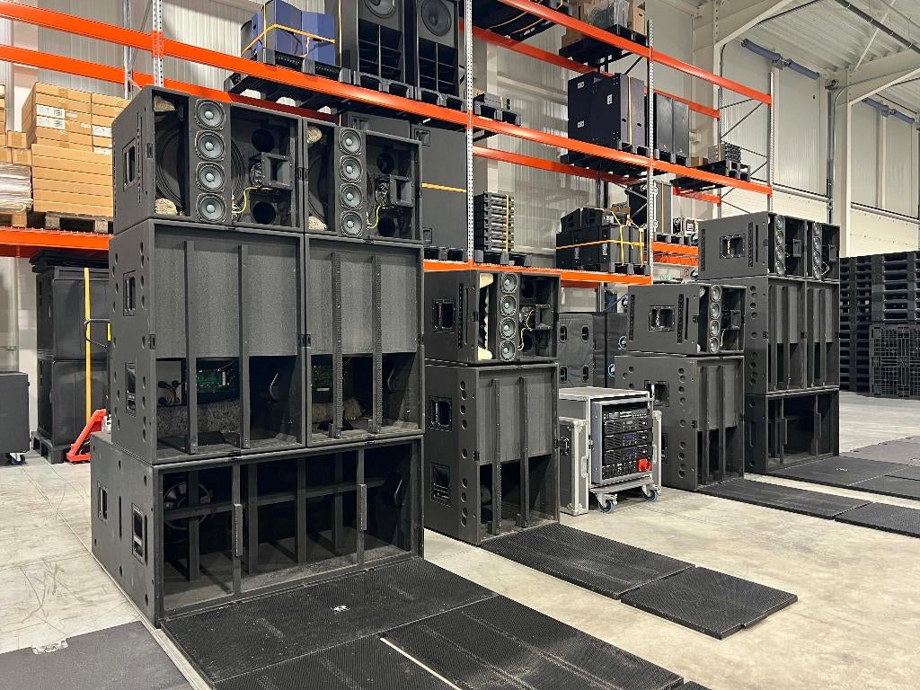 Dynacord: 2x PWH28 6x COBRA-PWH 6x COBRA-TOP 2x H5000 H2500, Audio, Tv en Foto, Luidsprekers, Overige merken, Gebruikt, Ophalen of Verzenden