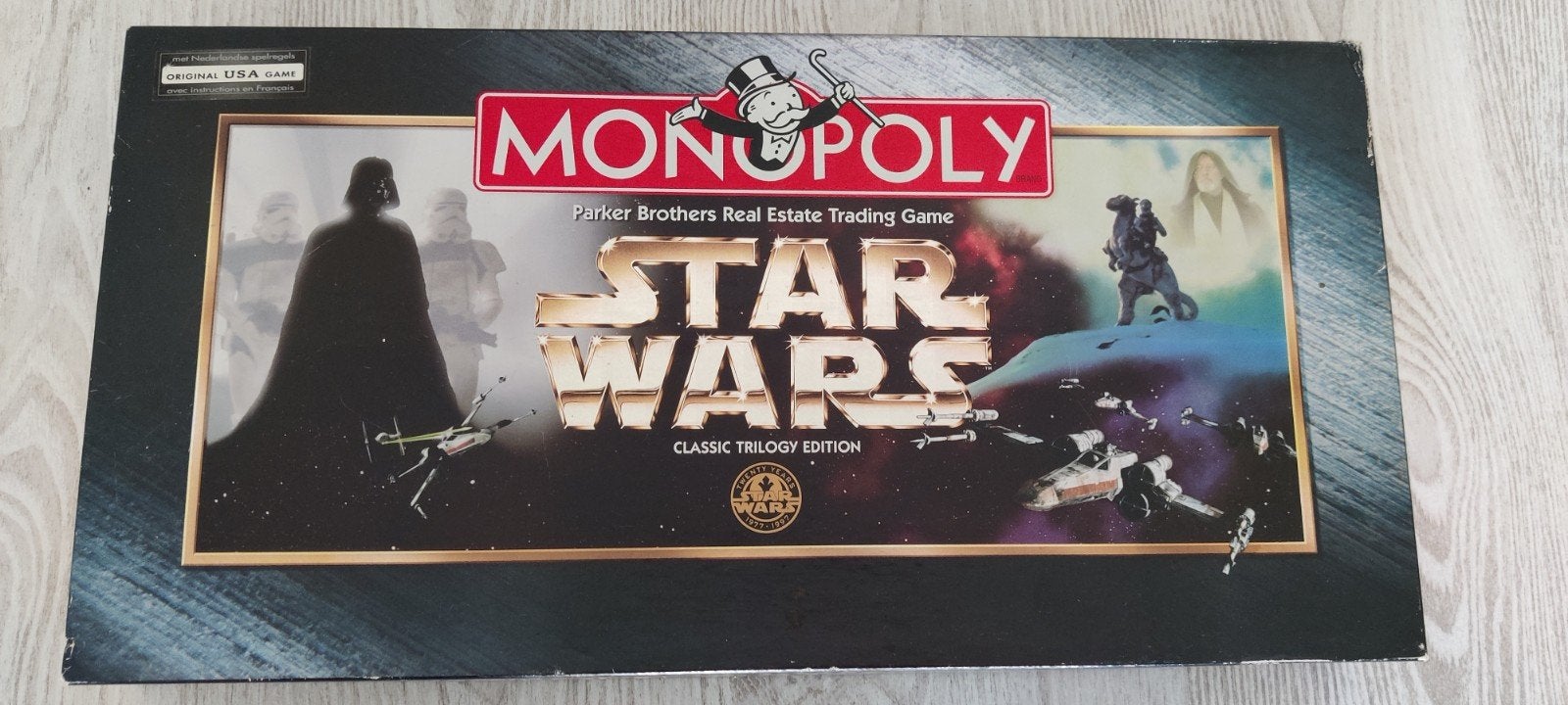 Star Wars Monopoly Original Trilogy, Ophalen of Verzenden, Gebruikt