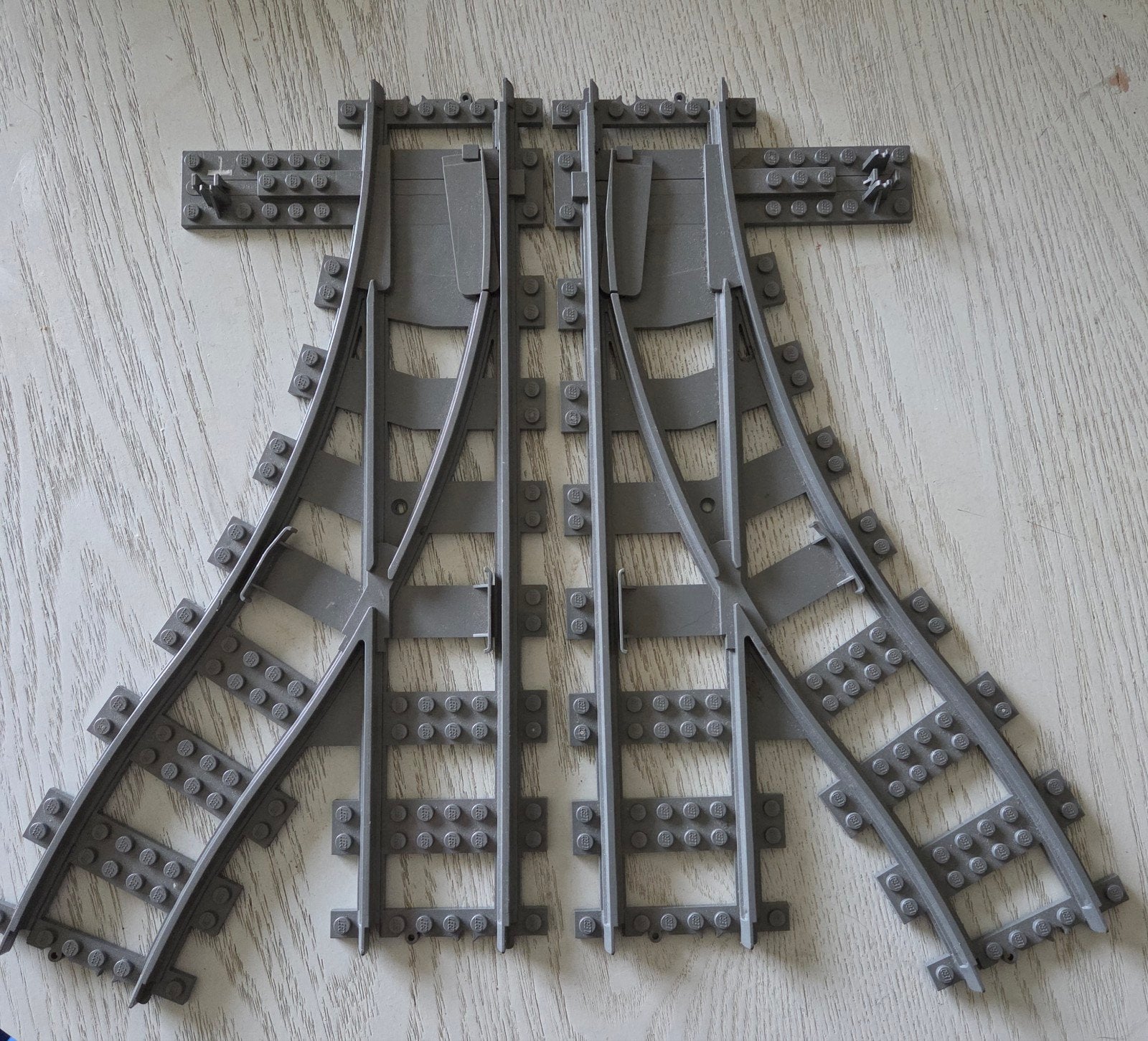 Mix Lego rails RC, City, Lego, Accessoire, Ophalen of Verzenden