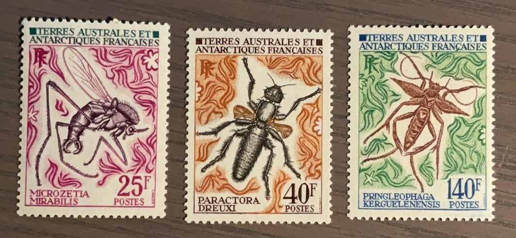 T.A.A.F. - insecten, Ophalen of Verzenden, Postfris