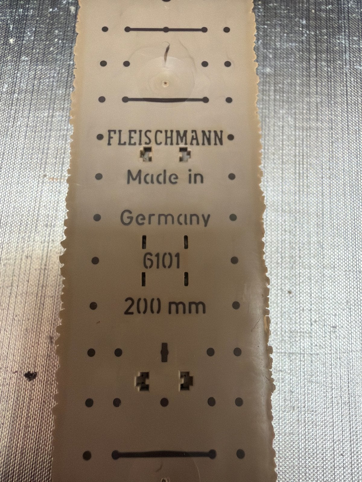 133x Fleischmann H0 Profi-Gleis rechte rails 6101 (26,5m), Gebruikt, Gelijkstroom, Fleischmann, Rails