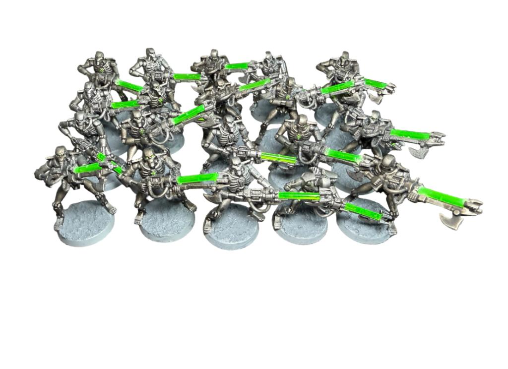 Warhammer 40K Necron Warriors, ., Warhammer, Ophalen of Verzenden, Zo goed als nieuw