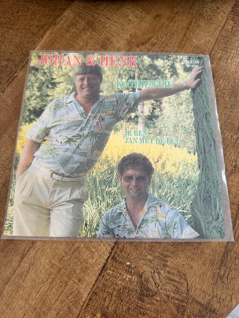 Johan en Henk-Katrientje., 7 inch, Single, Ophalen of Verzenden, Zo goed als nieuw