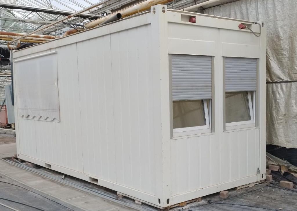 Gebruikte kantoorunit ca. 6 m x 2,5 m (20ft), Zakelijke goederen, Machines en Bouw | Keten en Containers, Ophalen