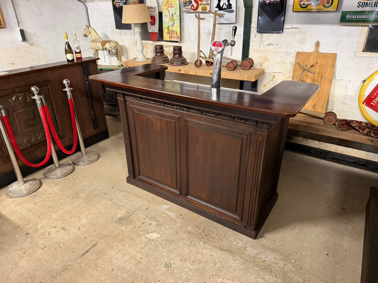 Bar toog mancave huisbar tuinhuis, Ophalen, M, Zo goed als nieuw, M