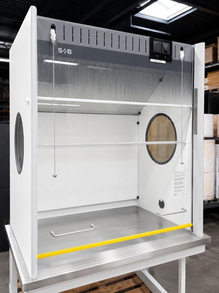 Laboratorium opzetzuurkast S+B, Ophalen, Zo goed als nieuw, Ventilator en Afzuiger