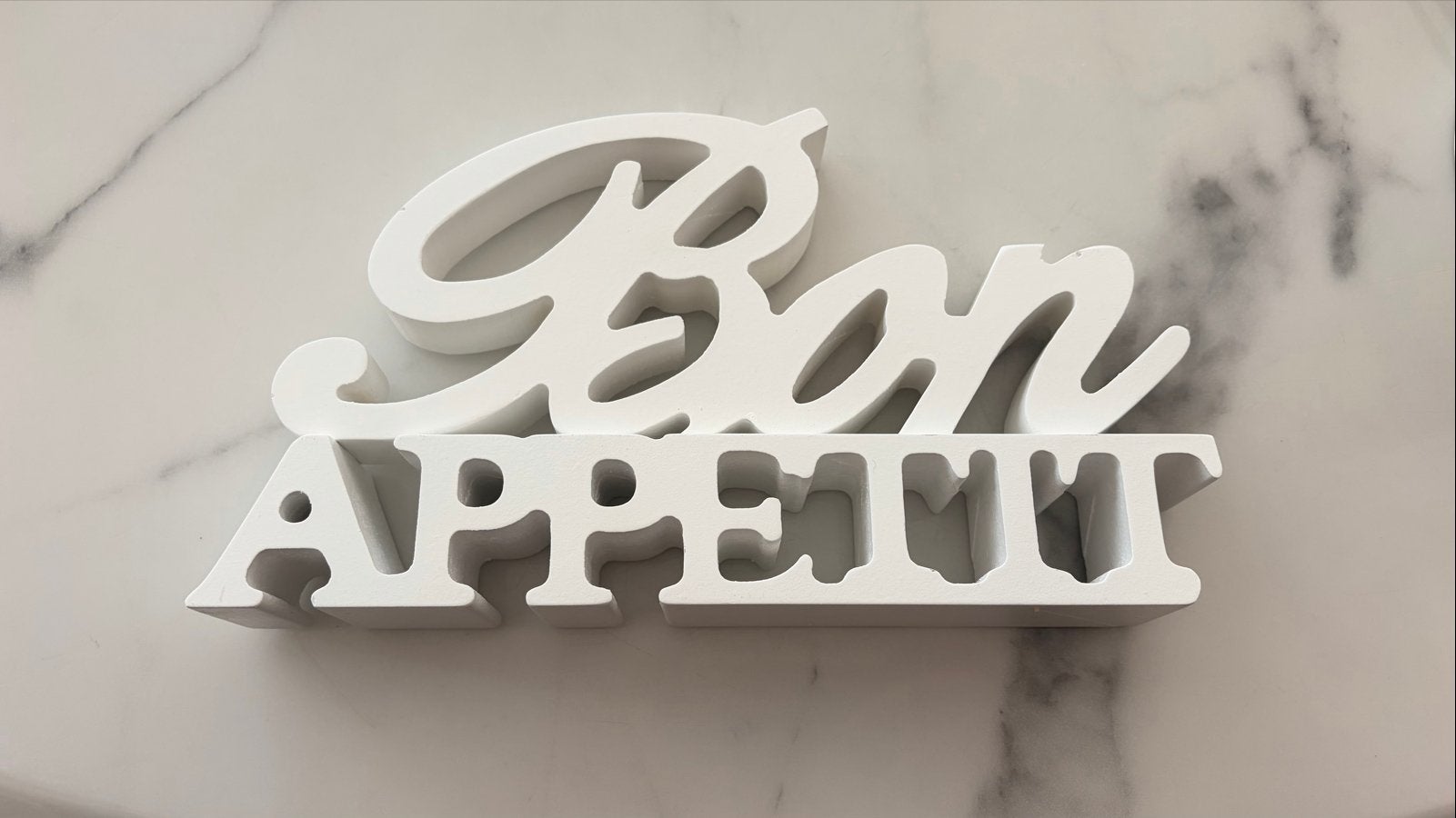 Riviera Maison 'Bon Appetit' decoratie - Nieuw, Hout, Nieuw, Ophalen of Verzenden, Landelijk
