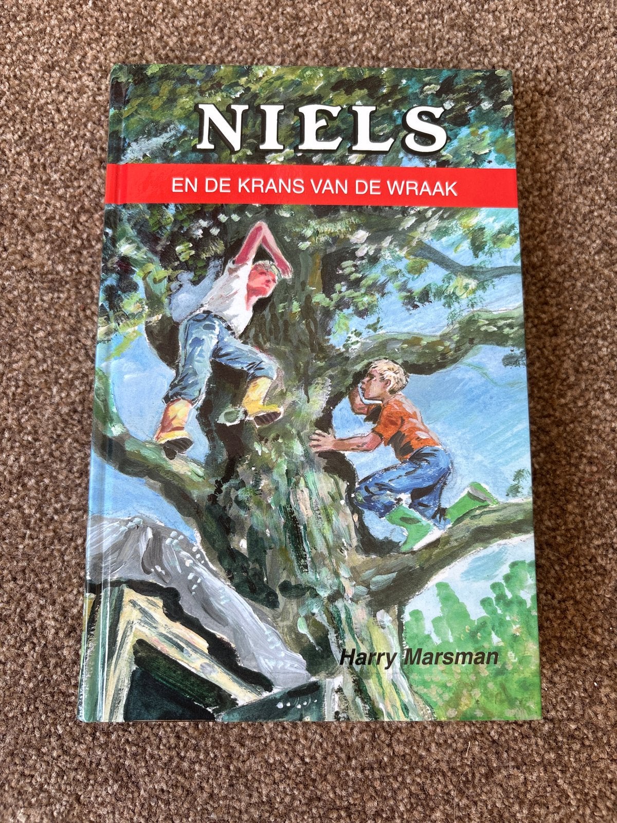 Niels en de Krans van de Wraak - Harry Marsman, Boeken, Ophalen, Zo goed als nieuw, Fictie