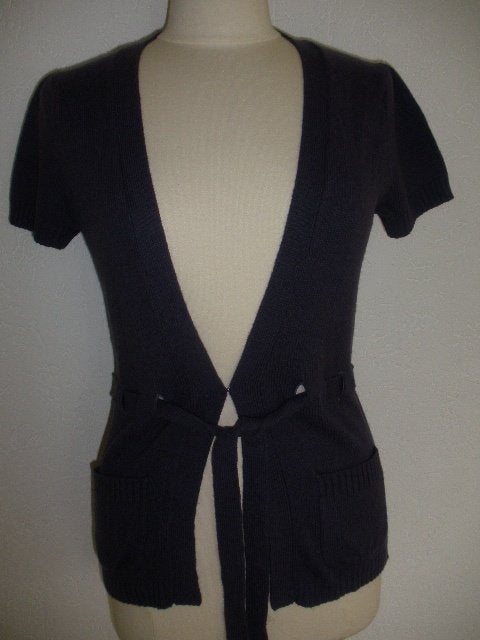 HEMA vest paars met korte mouw maat M - zgan -, Kleding | Dames, Truien en Vesten, Maat 38/40 (M), Paars, Ophalen of Verzenden