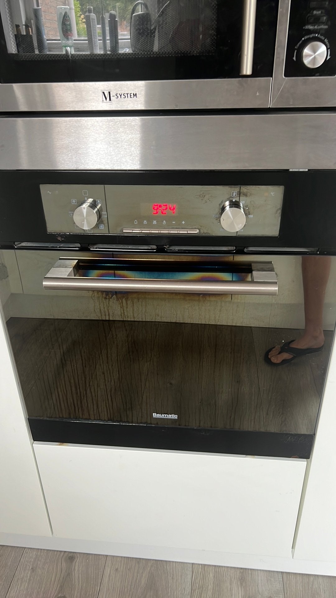 Baumatic combi oven/magetron, Witgoed en Apparatuur, Ovens, Ophalen, Zo goed als nieuw