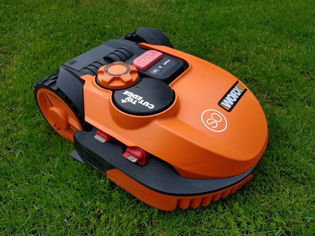 Robotmaaier, Tuin en Terras, Ophalen, WORX, Zo goed als nieuw, Minder dan 20 cm