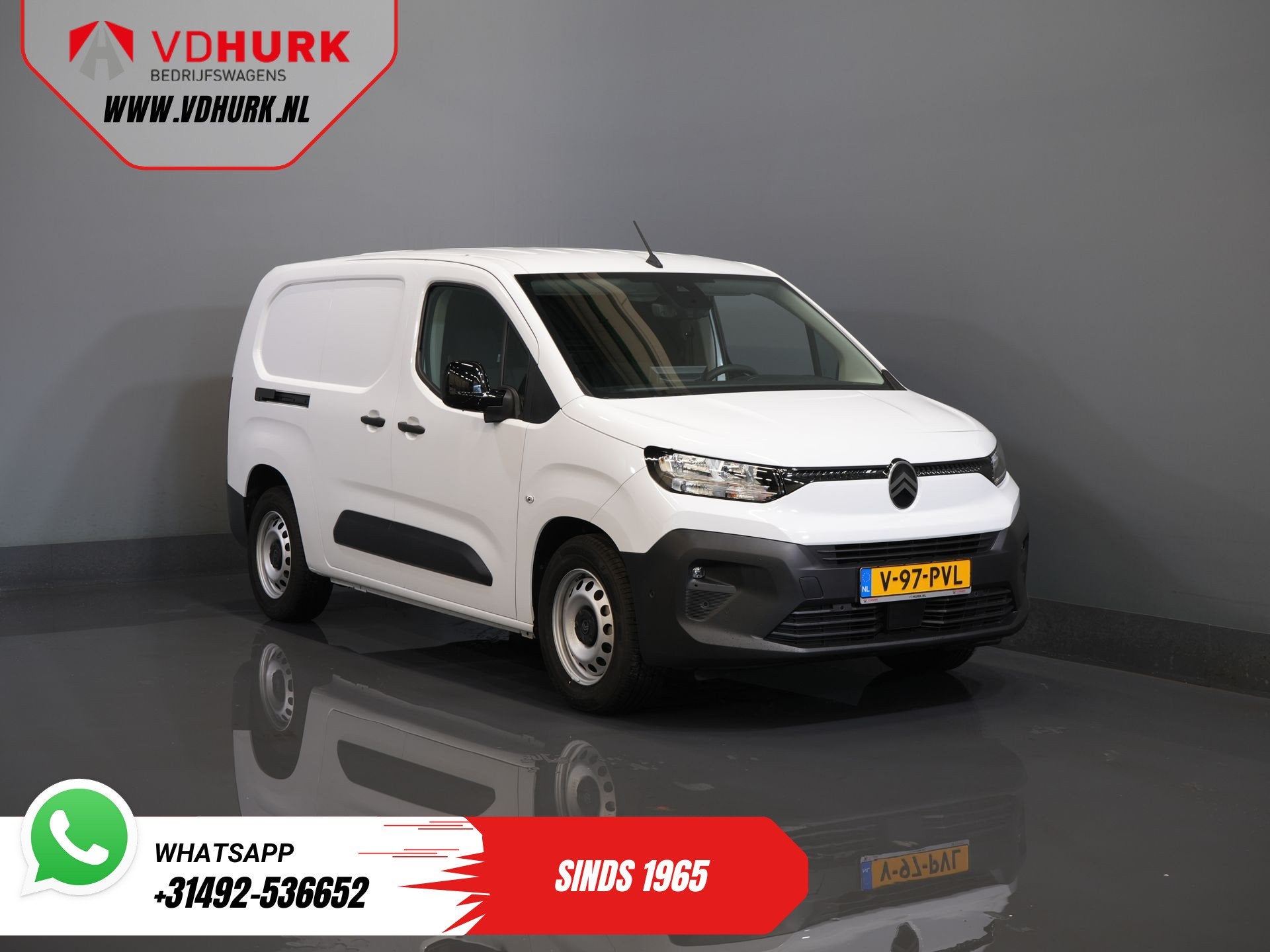 Citroën E-Berlingo 50 kWh 345 km WLTP L2 Carplay/ Snellader, Stof, Gebruikt, 1816 kg, Citroën