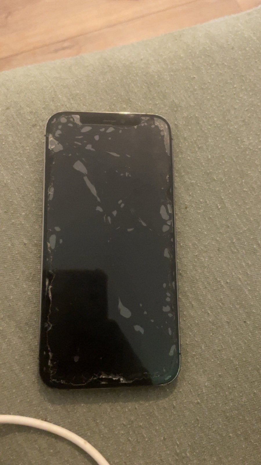 iPhone 12 Pro Max - Gebruikt (scherm en achterkant kapot), Ophalen, IPhone 12 Pro Max, Zonder simlock, Zonder abonnement