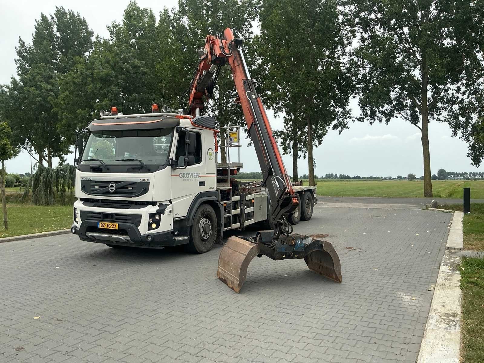 2011 Volvo FMX 460 EEV Euro5 Vrachtwagen, Euro 5, Overige brandstoffen, Bedrijf, 2 stoelen