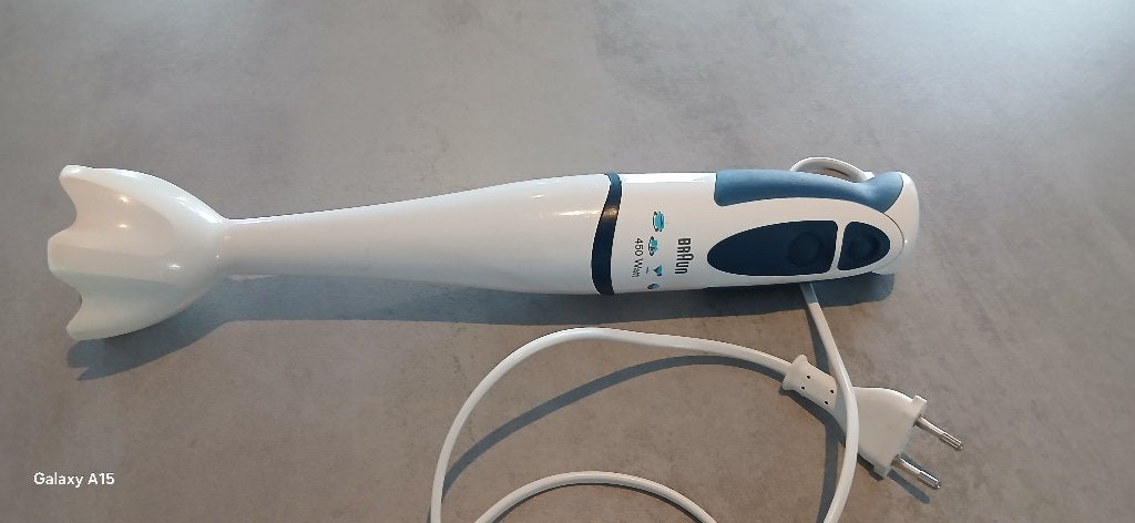 Braun staafmixer, Minder dan 1 liter, Ophalen of Verzenden, Gebruikt, 2 snelheden