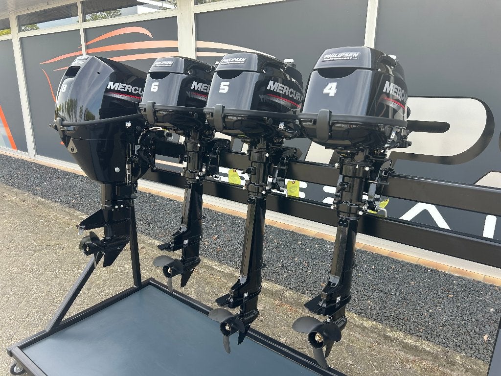 Mercury buitenboordmotor 4PK, 5PK, 6PK, 8PK, Ophalen, 5 tot 10 pk, Viertaktmotor, Nieuw