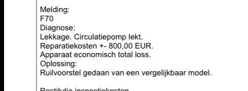 Lekkende Miele G 5880 SCVi, Ophalen, Minder dan 85 cm, Eco programma, Inbouw
