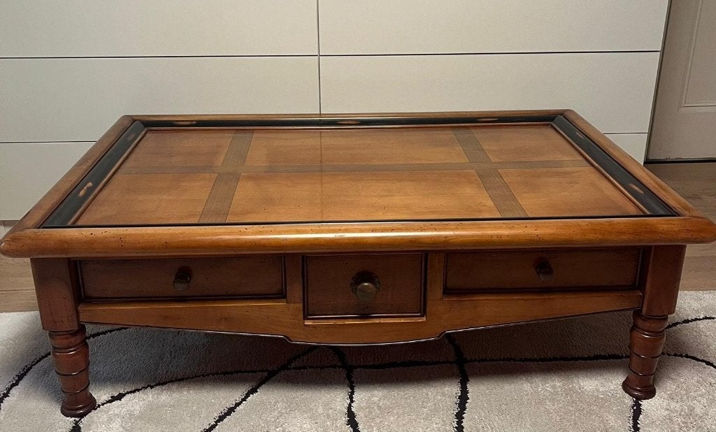 Antieke salontafel, Ophalen