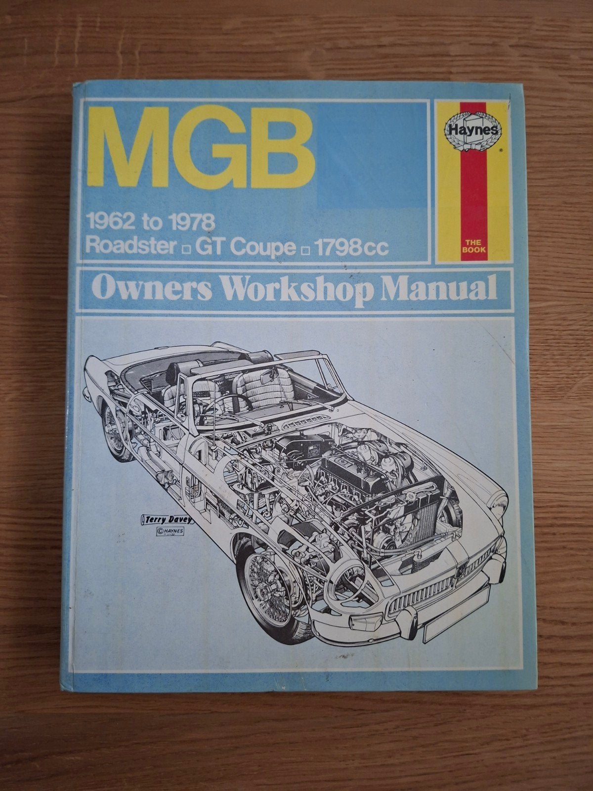 MGB Werkplaatshandboek 1962-1978 Roadster en GT Coupe, Ophalen of Verzenden