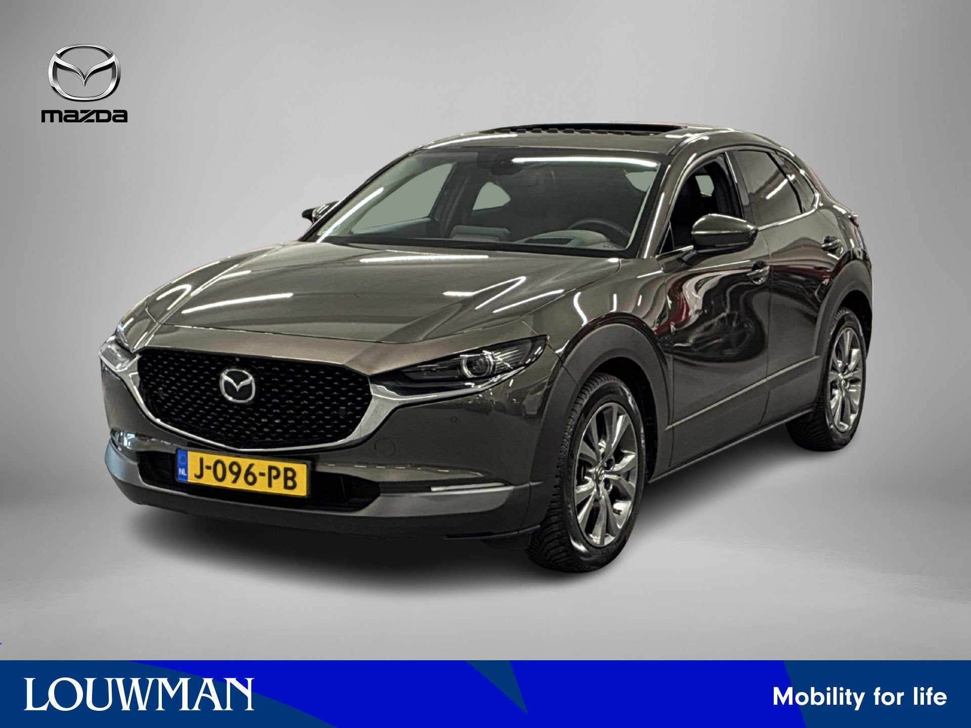 Mazda CX-30 2.0 e-SkyActiv-X M Hybrid Luxury | Leder interie, Auto's, Gebruikt, 4 cilinders, 179 pk, 19 km/l