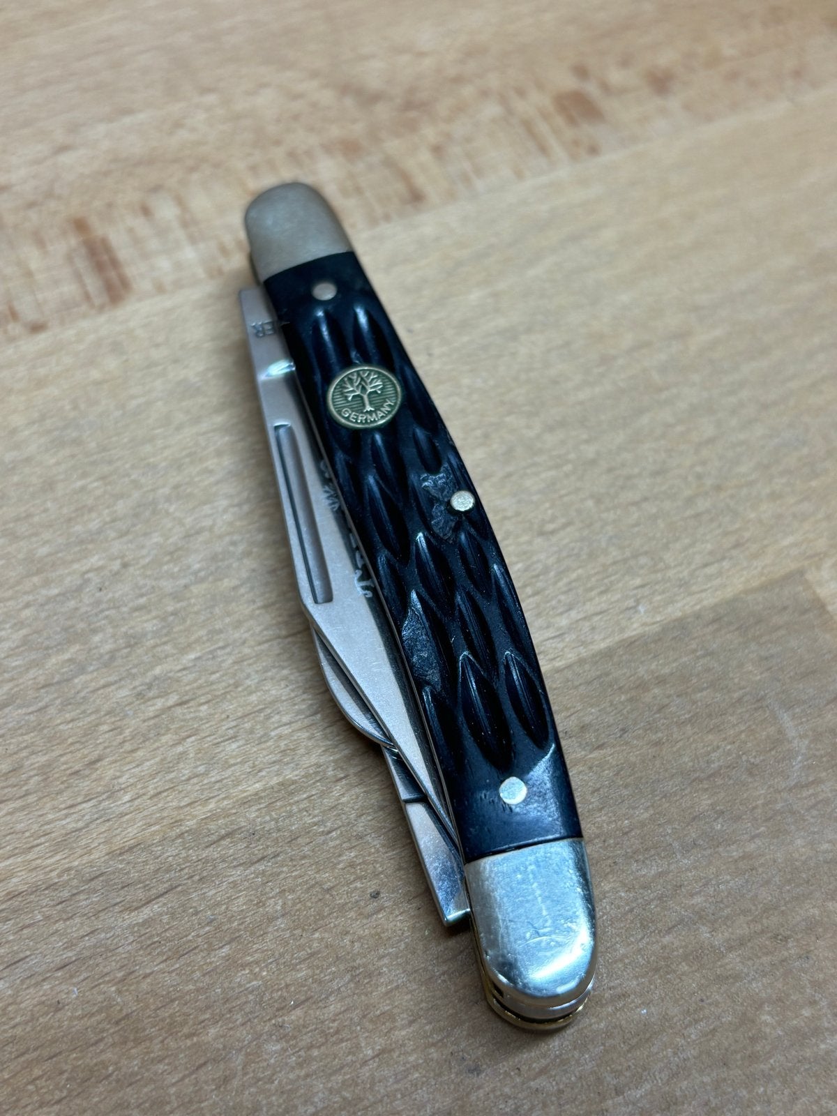 Böker Tree Brand zakmes - High Carbon Stainless Steel, Gebruikt, B, Ophalen of Verzenden, B