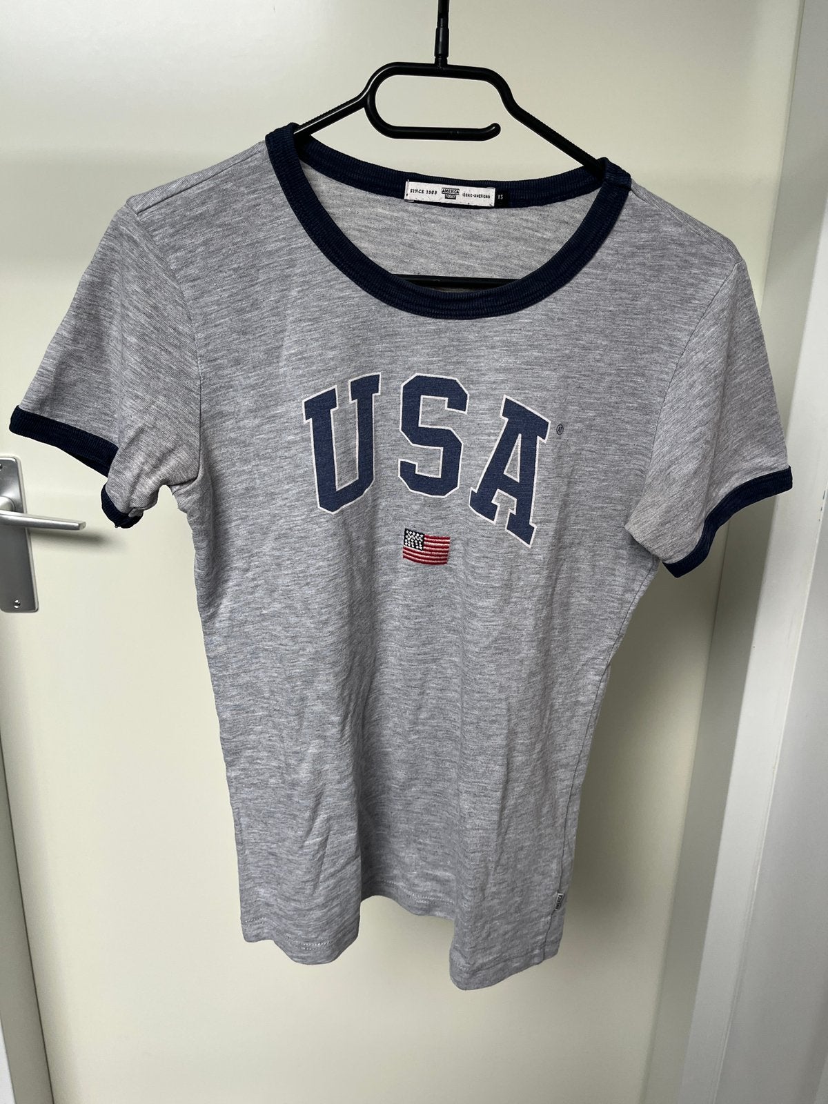 T-shirt | America Today | Maat XS/S, Verzenden, Zo goed als nieuw, Korte mouw, Maat 36 (S)