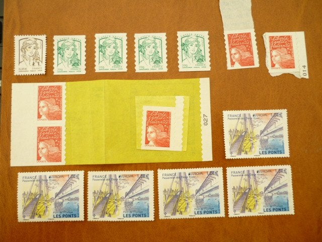 Kavel zegels Frankrijk ongestempeld / postfris, Postzegels en Munten, Ophalen of Verzenden, Postfris