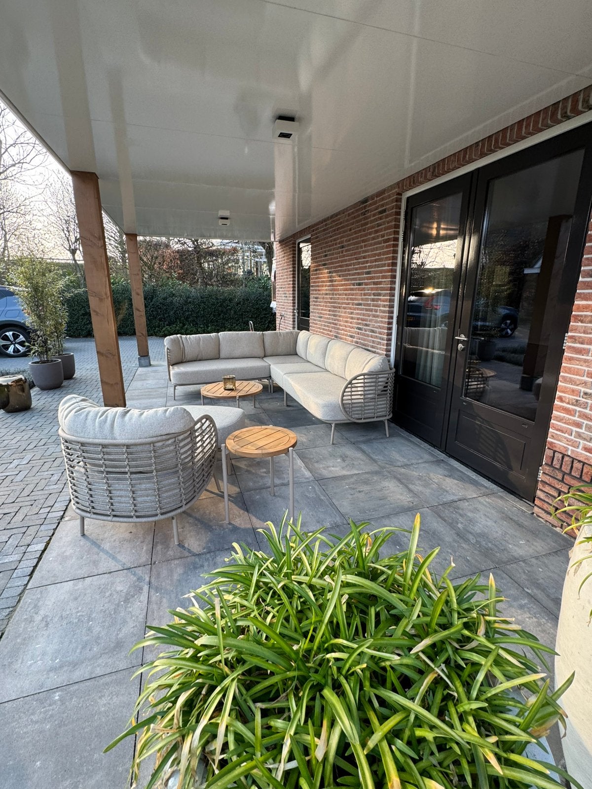 MEGA ZOMERACTIE – 4 Seasons Outdoor Fabrice Loungeset, Tuin en Terras, Bank, Nieuw, Ophalen of Verzenden, Loungeset