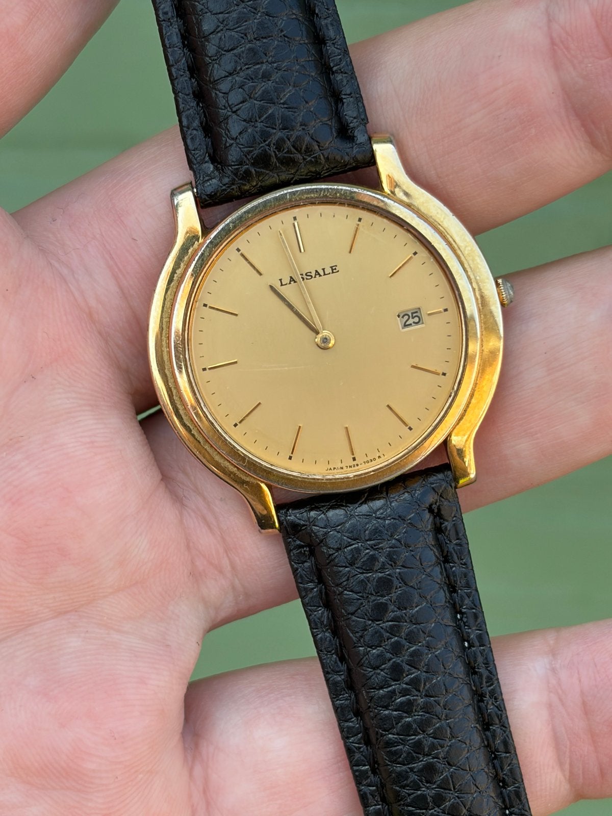 Vintage Seiko Lassale Dress Watch 1991– Werkend!, Ophalen of Verzenden, Gebruikt