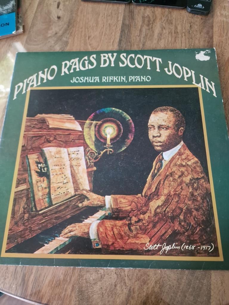 Scott Joplin - Piano Rags (Joshua Rifkin, Piano) LP, Ophalen of Verzenden