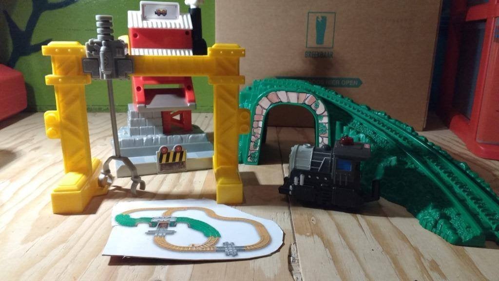 Fisher-Price Geo Trax Trein Speelset met geluid, Ophalen of Verzenden, Zo goed als nieuw, Speelset, Met geluid