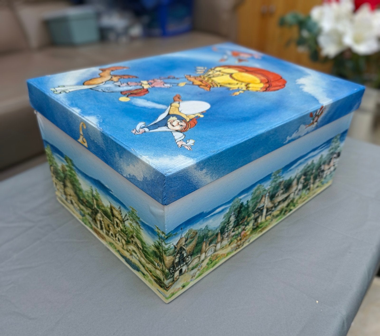 Set van 5 Efteling Volk van Laaf dozen, Verzamelen, Efteling, Ophalen of Verzenden, Zo goed als nieuw, Overige typen